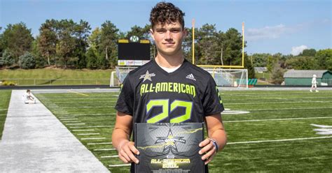 Penn State commit Drew Allar receives All-American Bowl jersey