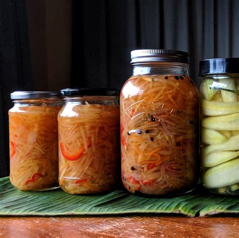 Atchara (Pickled Green Papaya Relish) — Filipino Food Movement Australia