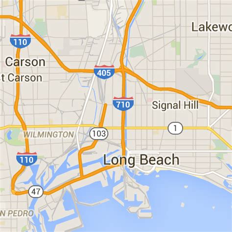 Long Beach, CA Neighborhood Map - Best & Worst Neighborhoods Signal ...