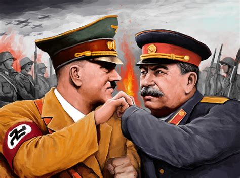 ArtStation - Hitler vs Stalin