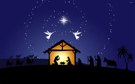 Nativity scene wallpaper - Holiday wallpapers - #50278