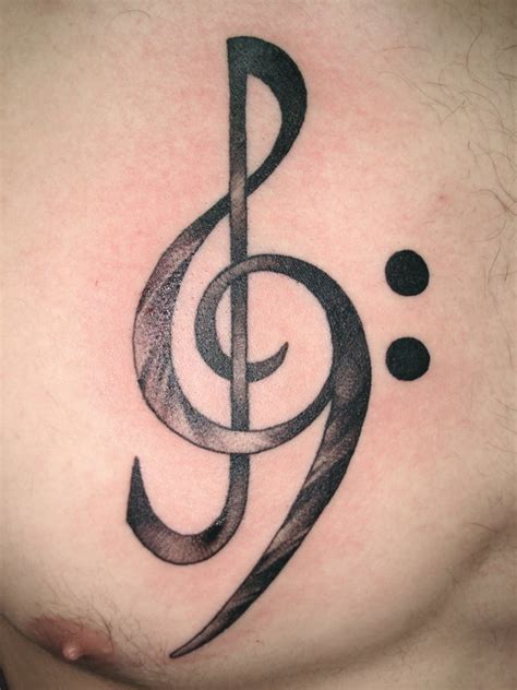 Treble Clef Tattoos Designs, Ideas and Meaning - Tattoos For You