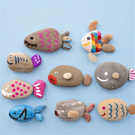 Cute Rock Fish Craft