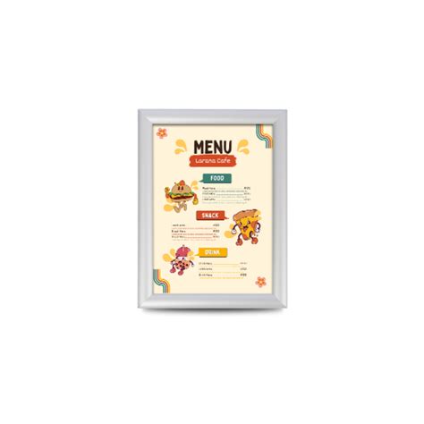 A4 Snapper Poster Frame - Sleek & Versatile Display