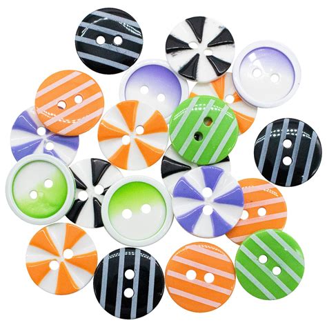 Halloween Theme Decorative Novelty Craft Buttons for Sewing, Scrapbook ...