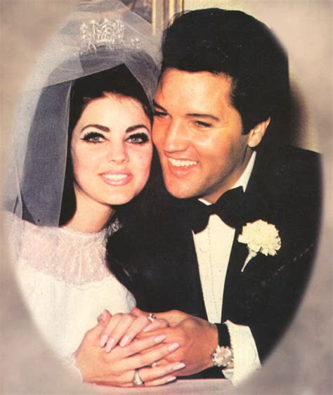 45 Candid Photographs of Elvis and Priscilla Presley on Their Wedding ...