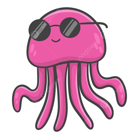 Pink Cute Jellyfish, Jellyfish, Pink, Water PNG Transparent Clipart ...