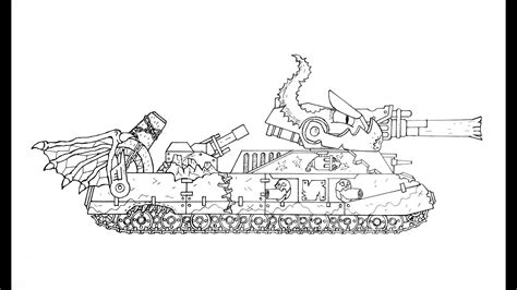 Drawing Cartoon Tanks Part 7 - Cartoons About Tanks - YouTube