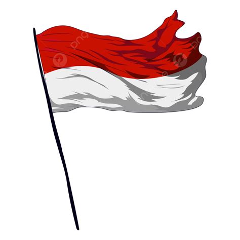 Red And White Flag Vector, Red And White, Vintage, Vector PNG and ...