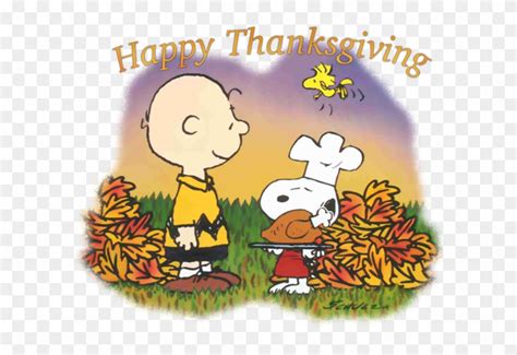 Happy Thanksgiving Charlie Brown Clipart