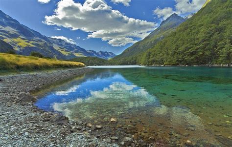 Blue Lake, Nelson, New Zealand - The Clearest Lake in the World ...