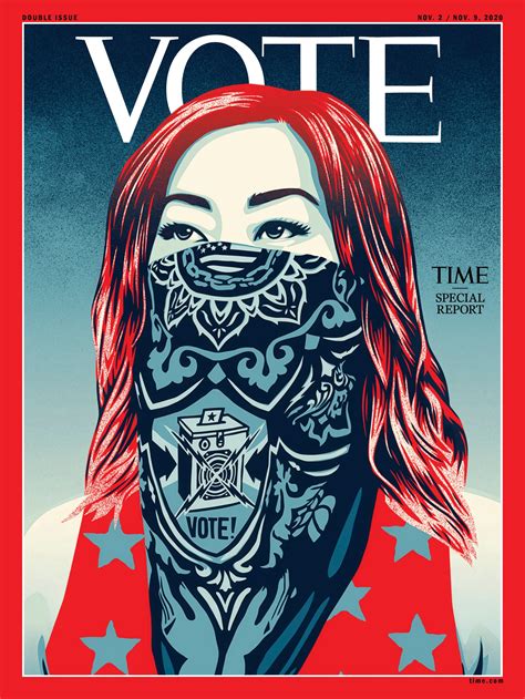 Why TIME Replaced Its Logo on the Cover for Issue on Voting | TIME