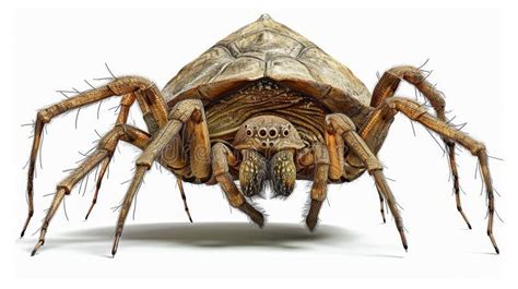 A Spider Sports a Turtle Shell, Crafting an Unusual Sight Stock ...