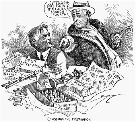 CARTOON: FDR, 1932. Just leave em, Herb Our beautiful Wall Art and ...