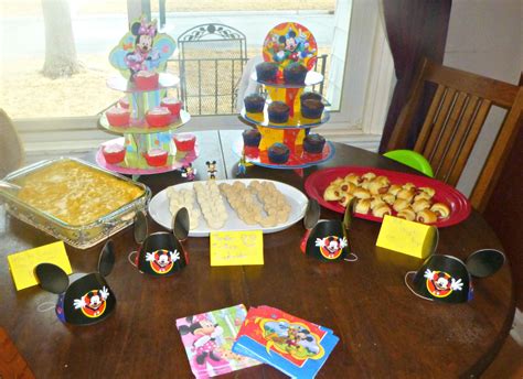 Mickey Mouse Clubhouse Themed Birthday Party