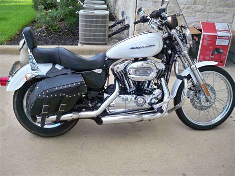 2004 Harley-Davidson® XL1200C Sportster® 1200 Custom (White Pearl ...