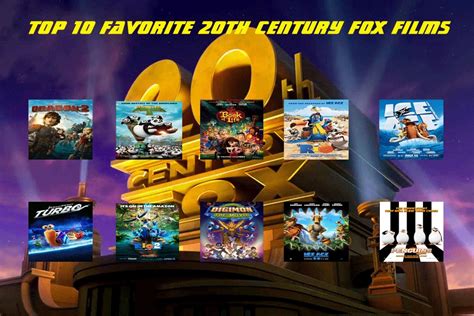 Top 10 Favorite 20th Century Fox Animated Films by JackSkellington416 ...