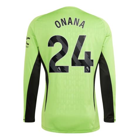 Manchester United Home Goalkeeper Shirt 2023-24 - Long Sleeve with ...