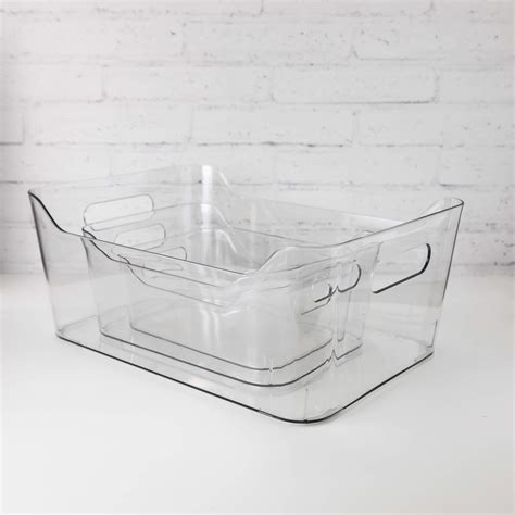 Clear Plastic Storage Tub - 3 sizes