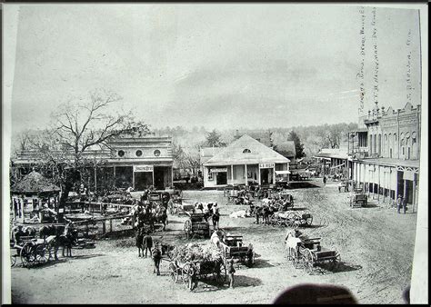 Old Photo of the Town Square at the Multicultural Festival in Historic ...