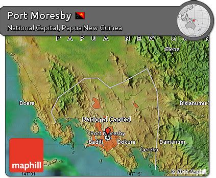 Google Earth Map Port Moresby - The Earth Images Revimage.Org