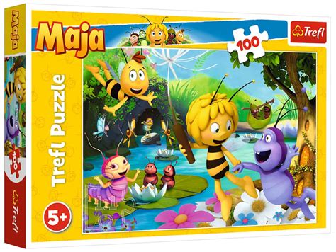 Puzzle 100 trefl pszczółka maja i przyjaciele | Kapitanbiuro.pl