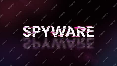 Premium Photo | 3D rendering spyware text with screen effects of ...