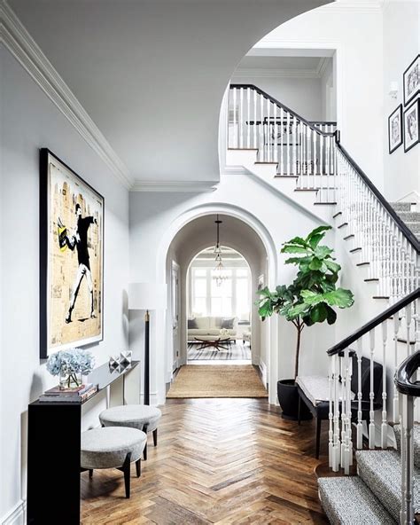 Cecelia on Instagram: “A beautiful foyer! In love with the floors ...