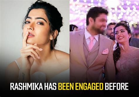 Animal Actress Rashmika Mandanna Was Engaged Before And It's Not Vijay ...