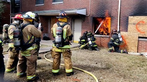 Firefighter Training at Former Franklin Heights Complex