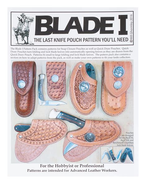 Leather Knife Sheath Patterns | 1000 Free Patterns