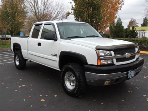 2003 Chevrolet Silverado 2500 HD 4X4 4-Door 6.6L DURAMAX Turbo DIESEL w ...