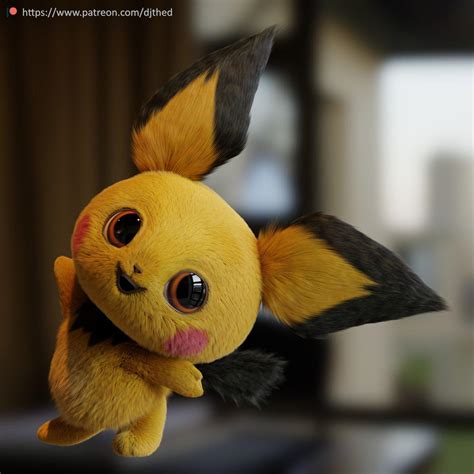 How Pichu would look in Pokemon Detective Pikachu by DJTHED | Detective ...