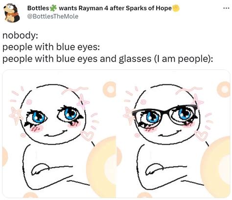 people with blue eyes and glasses | People With Blue Eyes | Know Your Meme