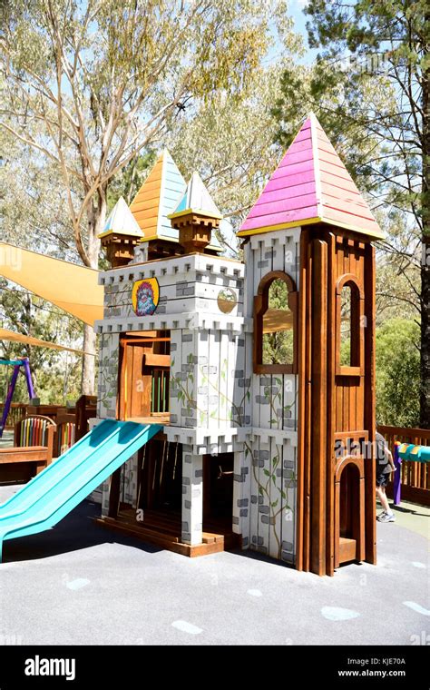 Children's Adventure Playground at the Marsupial Park Tamworth ...