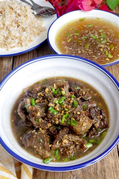 Beef Pares - so tender and flavorful! (with video instructions) - Foxy ...