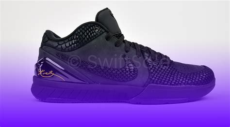 Detailed photos of the Kobe 4 Protro Black Mamba | SwiftSole