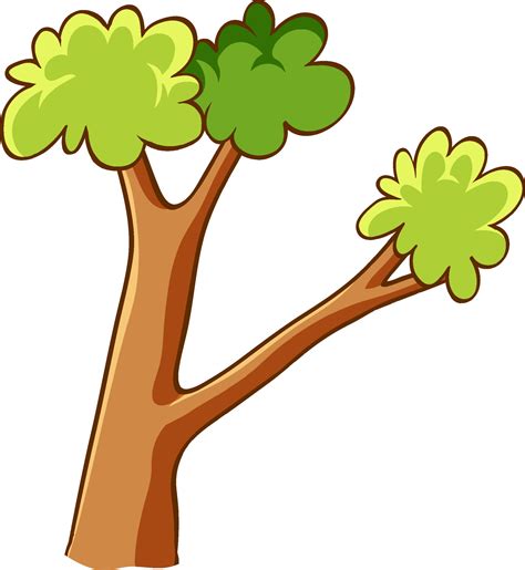 Branches of tree in cartoon style 3274646 Vector Art at Vecteezy