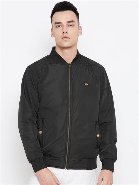 Buy Duke Men Black Solid Padded Jacket - Jackets for Men 10703252 | Myntra