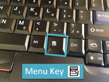 Is there a keyboard chord for Context Menu button? - Super User