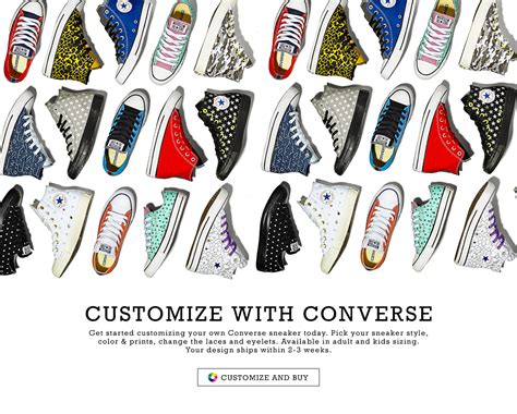 Deal: Design Your Own Converse Sneaker - Your Custom Design Ships ...