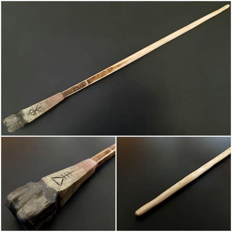 My most recent wand. 14 1/4, pine, unicorn hair core. : r/Wandsmith