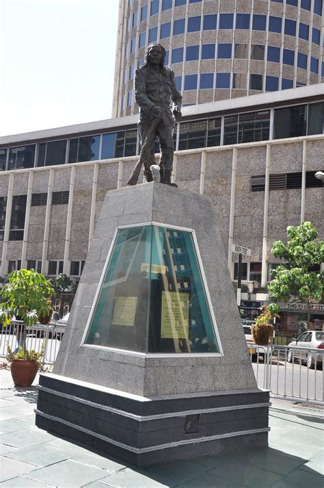 Statue of Dedan Kimathi Waciuri | Dedan Kimathi Waciuri (31 … | Flickr