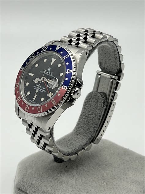 [SOLD] Rolex GMT Master 16700 Pepsi Jubilee S Serial – 1993 – Box ...