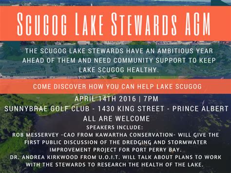 Come Discover what is happening with Lake Scugog-3 - Scugog Lake Stewards