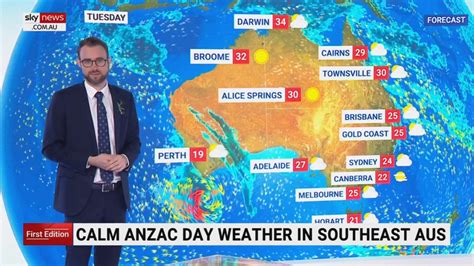 Analysis: Anzac Day weather forecast | Sky News Australia