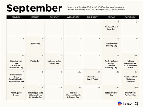 September 2023 Calendar Online - Get Latest Map Update