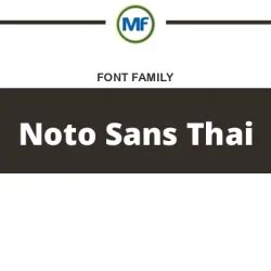 Noto Sans Thai Bold: Free Font Download | MaisFontes