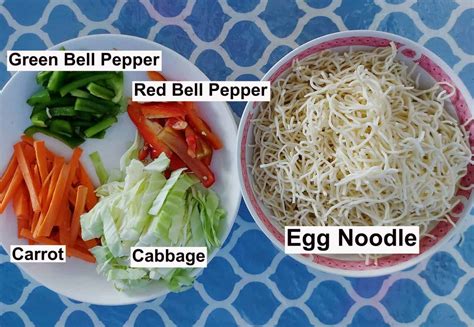 Chicken Manchurian Noodles Recipe - The Odehlicious