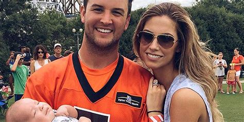 Katherine webb-mccarron takes son to ‘baby’s first training camp’ with ...